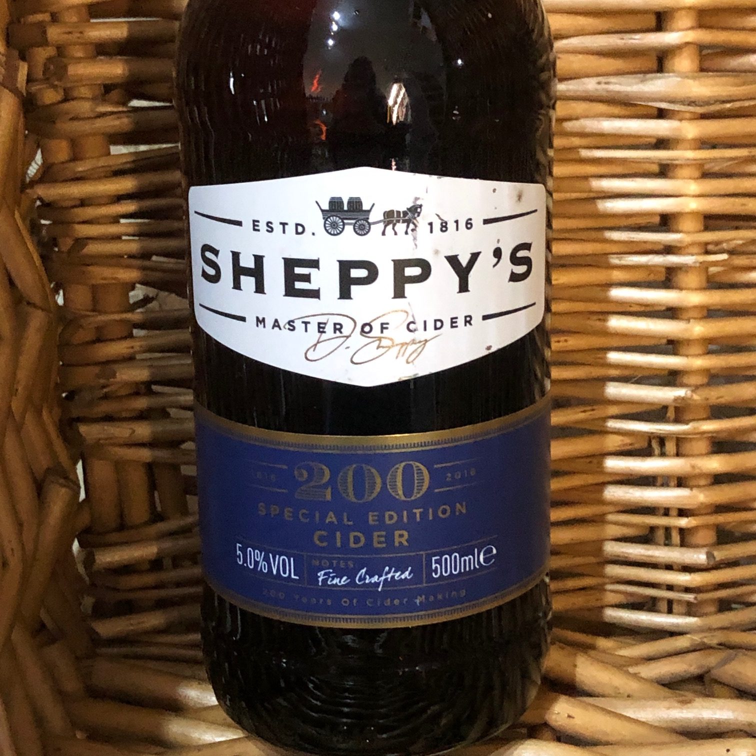 Sheppy's 200 Special Edition Cider Perryhill Orchards