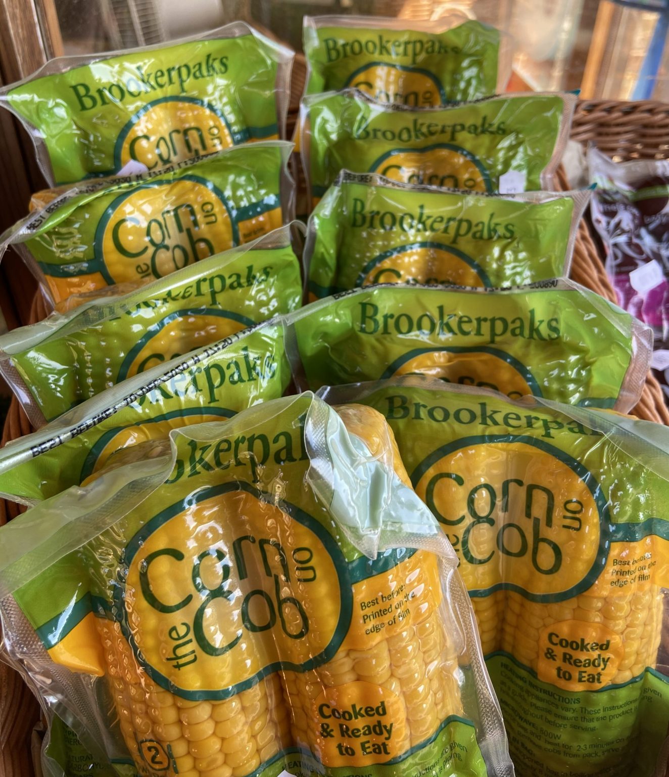 Corn on the Cob Vacuum Packed Pack of 2 Perryhill Orchards