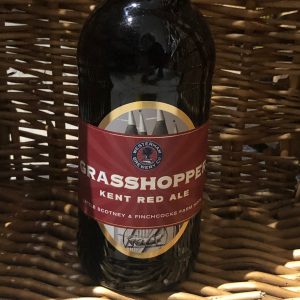 Grasshopper Red Ale can - Westerham Brewery